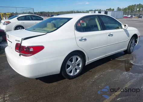2005 Lexus Es 330 z USA, uszkodzony, nr VIN JTHBA30G355062988